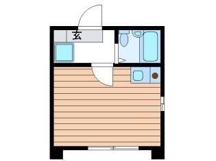 【台東区元浅草のマンションの間取り】