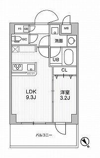 ドゥーエ曳舟の間取り