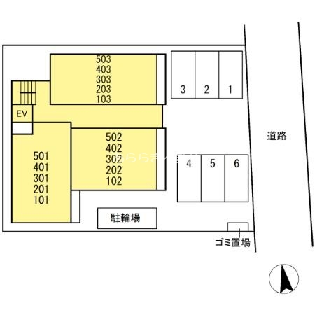 【浜松市中央区和田町のマンションの居室・リビング】