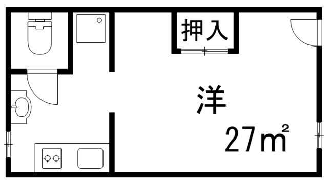 アズサマンションの間取り