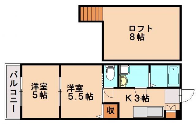 アメニティ大野城の間取り