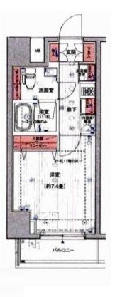 プレール・ドゥーク木場駅前の間取り