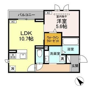 D-ROOM各務原市鵜沼東町PJの間取り