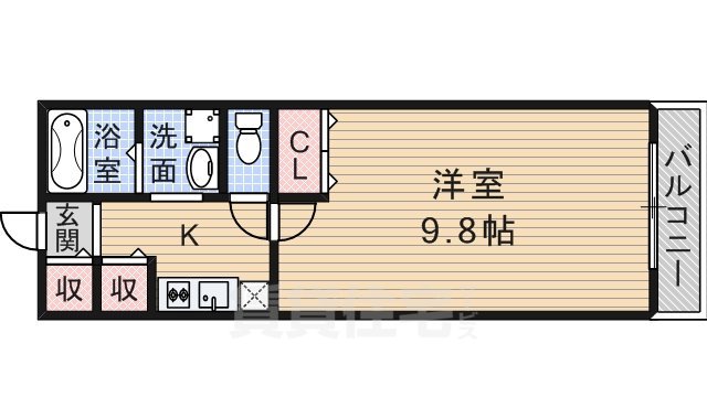 【サテンドールセレーネの間取り】