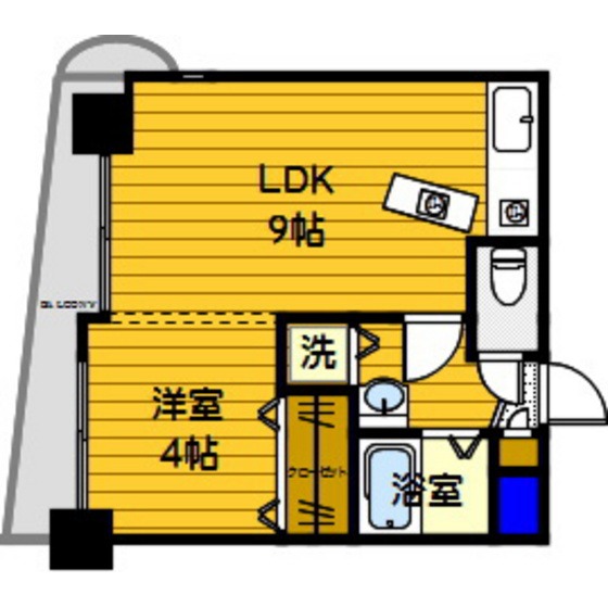 【エレガンス長尾の間取り】