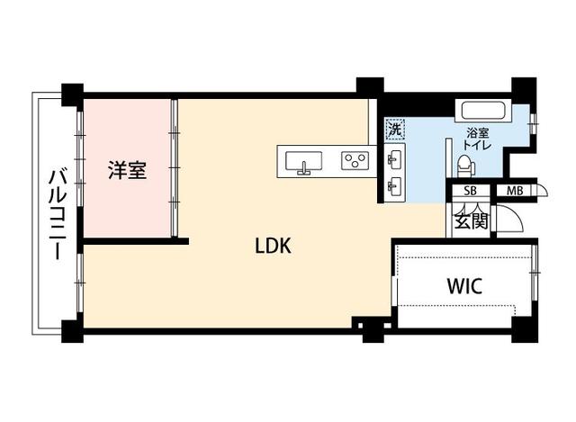 グリーンハイツ平和の間取り