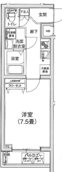 アイルイムーブル府中の間取り