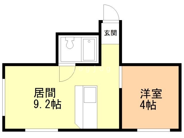 田面ハイツの間取り