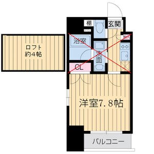 【名古屋市中区正木のマンションの間取り】