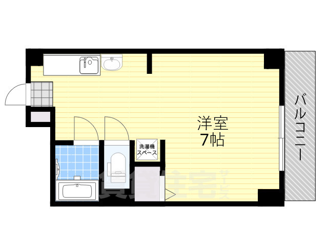 サカエマンションの間取り