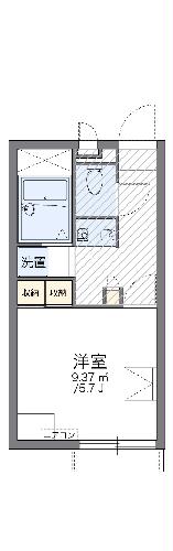 【レオパレス三田駅前の間取り】