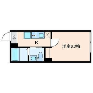 荒川区荒川のマンションの間取り