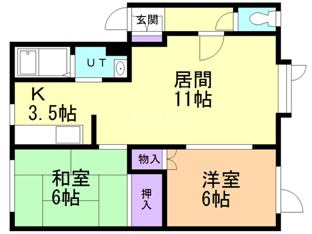 コートソアラの間取り