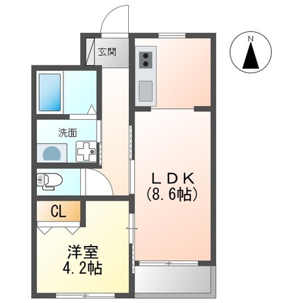 グラン☆ボヌールの間取り