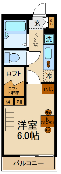 メルヴェイユーの間取り