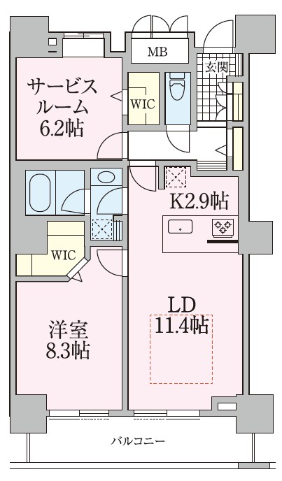 ロイヤルパークスタワー南千住の間取り