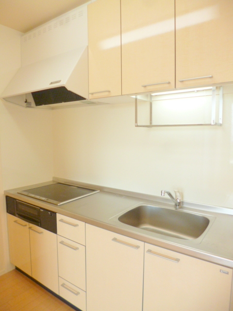 キッチン　★グリル付ＩＨ３口システムキッチン★