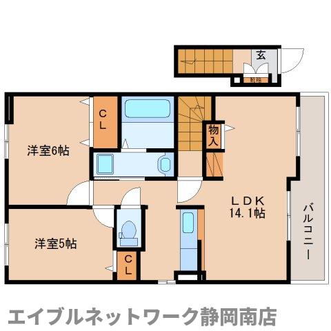ノースサイドBの間取り写真