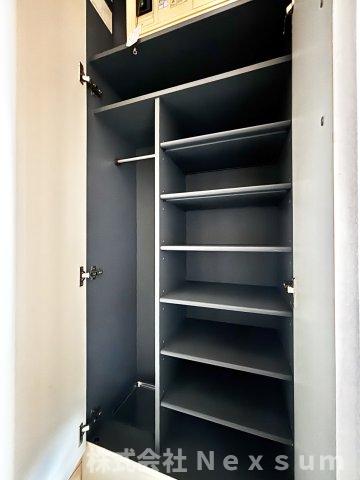 収納　収納のためのスペースです