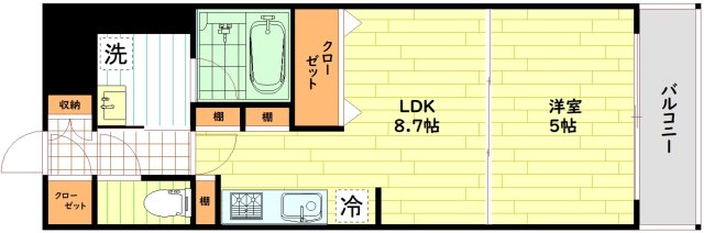 estageo関目高殿の間取り