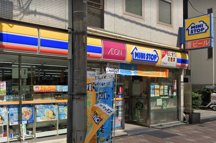 コンビニ　ミニストップ台東3丁目店（コンビニ）まで131m