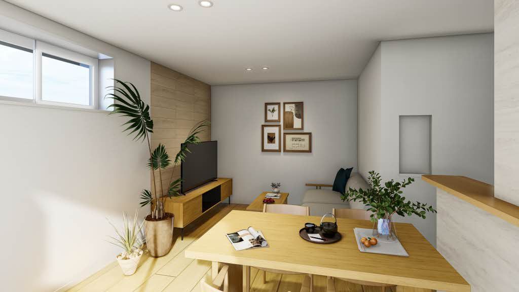 その他部屋・スペース　完成予想図／家具等は配置のイメージで物件に付属しておりません