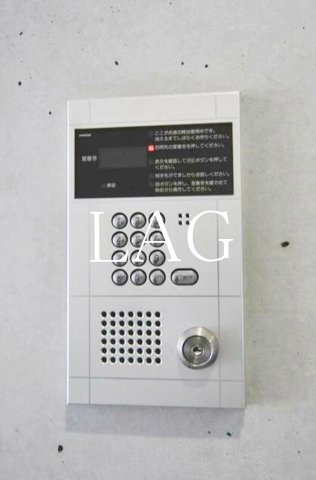 セキュリティ　オートロックです。