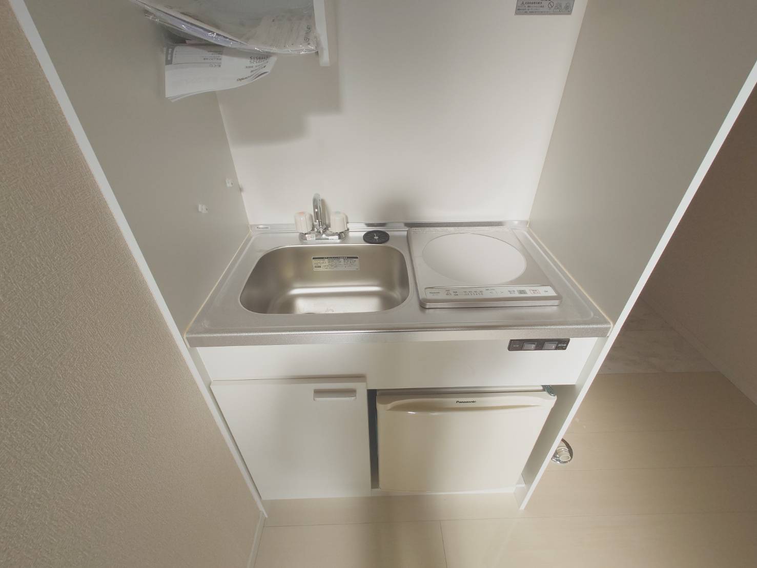 キッチン　建築中　別部屋参照