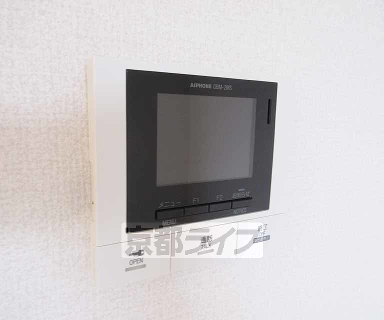 セキュリティ　モニター付きで安心・