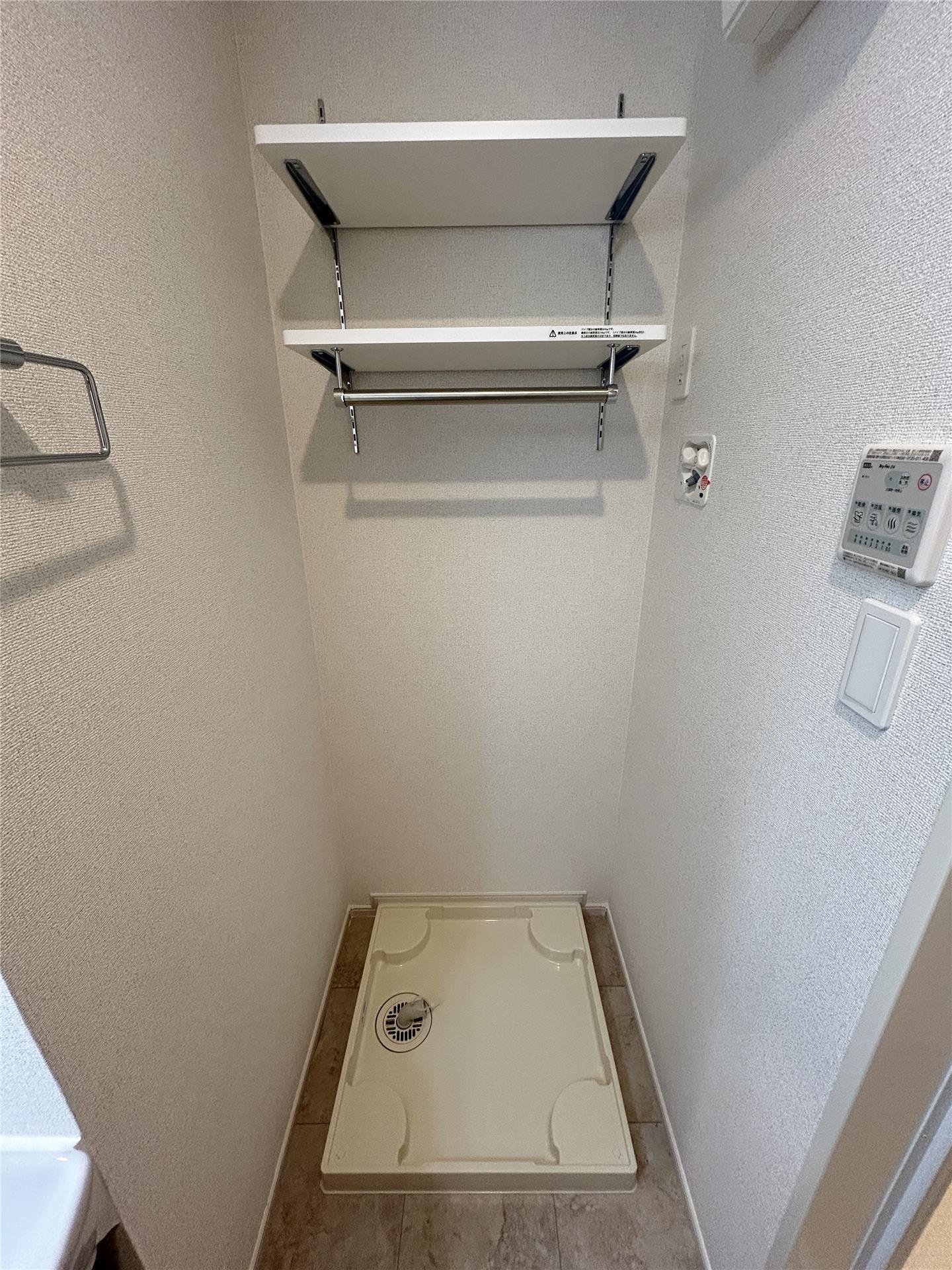 その他設備　洗濯機置場