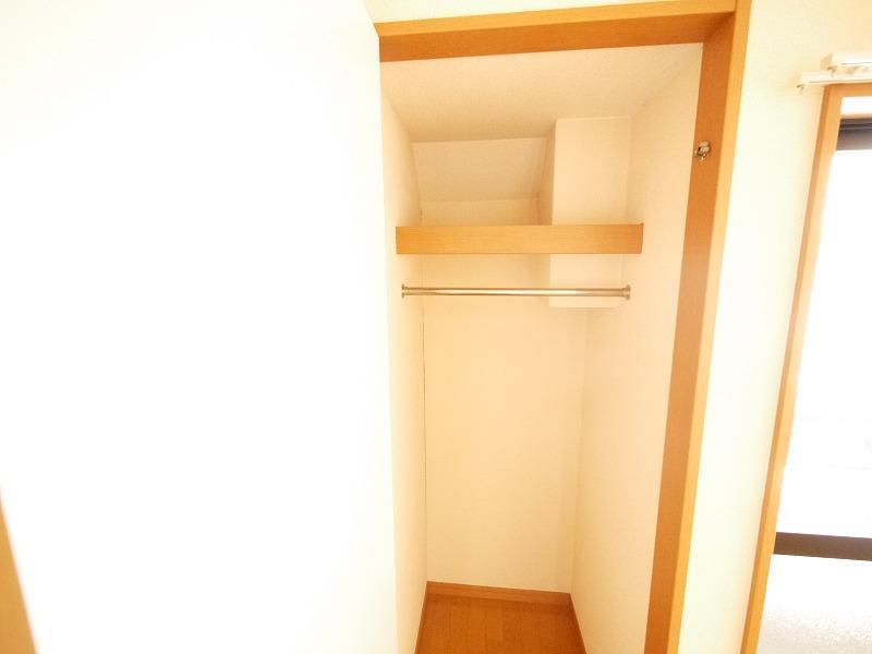 収納　便利なクローゼット付き