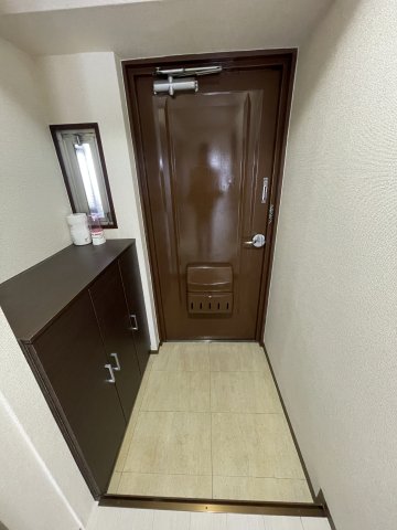 玄関　※写真は同じマンションの違う部屋のものになります。