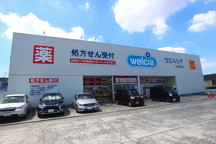 ドラックストア　ウエルシア狭山茱萸木店（ドラッグストア）まで609m