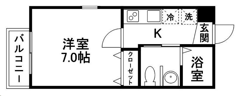 エクレール青山の間取り写真