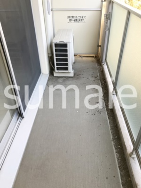 バルコニー　バルコニースペース。