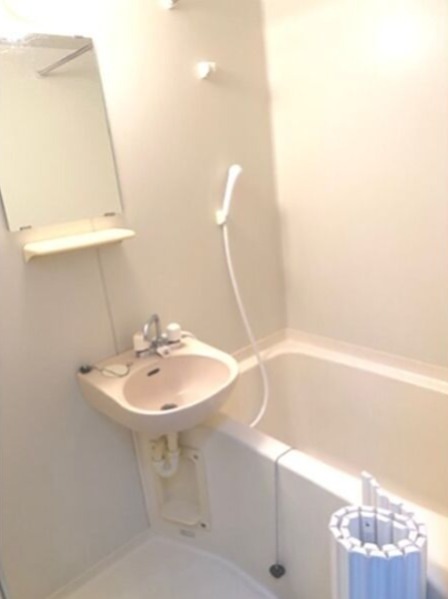 バス・シャワールーム　反転間取りの別部屋の写真です。