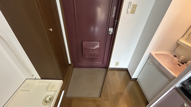 玄関　実際は反転タイプになります