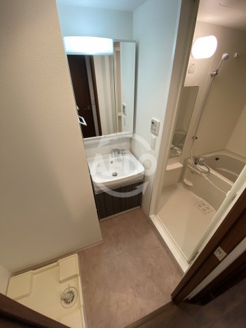 洗面設備　アプリーレ中之島　洗面脱衣所