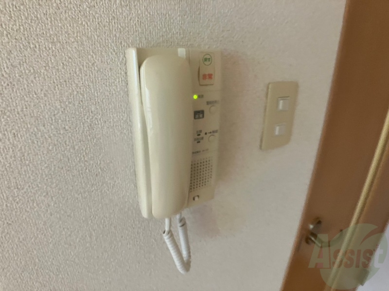 その他設備　インターホンは通話ができるので急な訪問があっても安心です