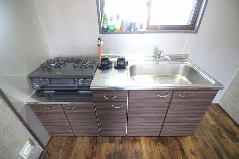 キッチン　※この画像は207号室のものです