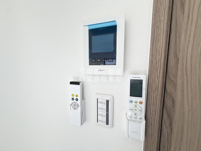 セキュリティ　訪問者が一目で分かるＴＶモニタ付インターホンです！