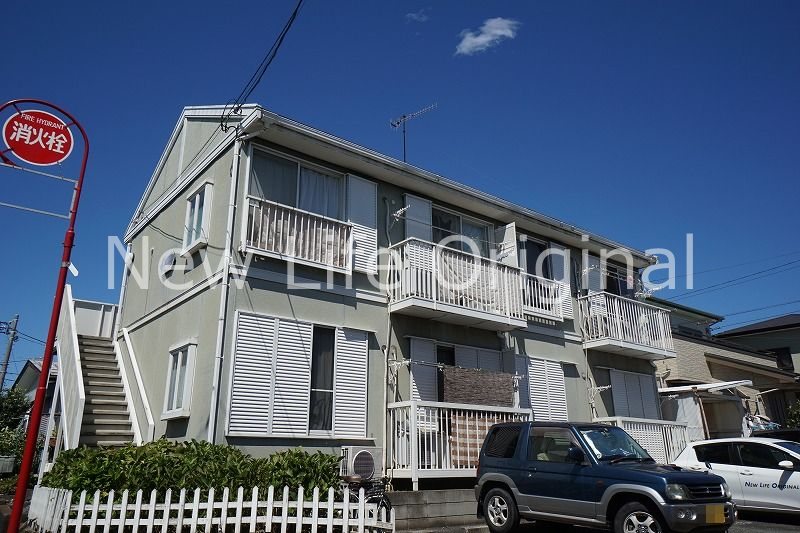 建物外観　☆積水ハウス施工の２DKアパート☆