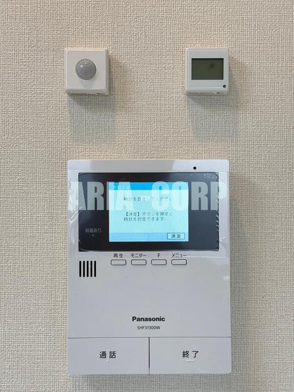 セキュリティ　TV付きモニターホン標準装備♪