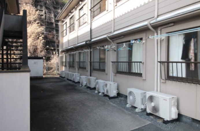 建物外観　外観は落ち着いています