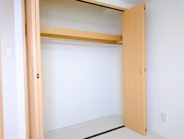 収納　各部屋にクローゼット付きです♪