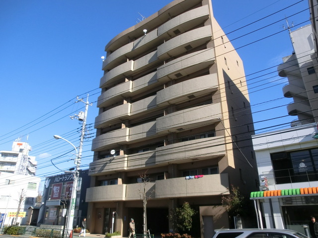 建物外観　おしゃれな鉄筋コンクリート造のオートロックマンションです。