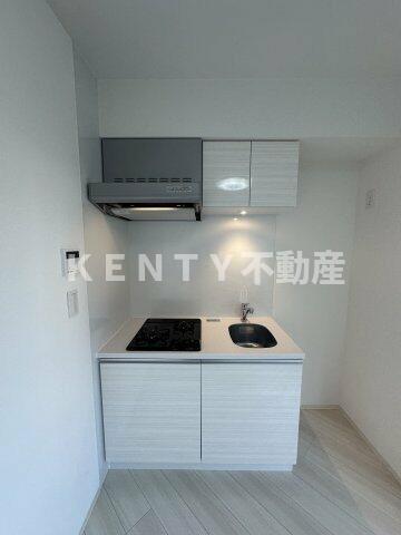 キッチン　コンパクトなキッチンで掃除もラクラク