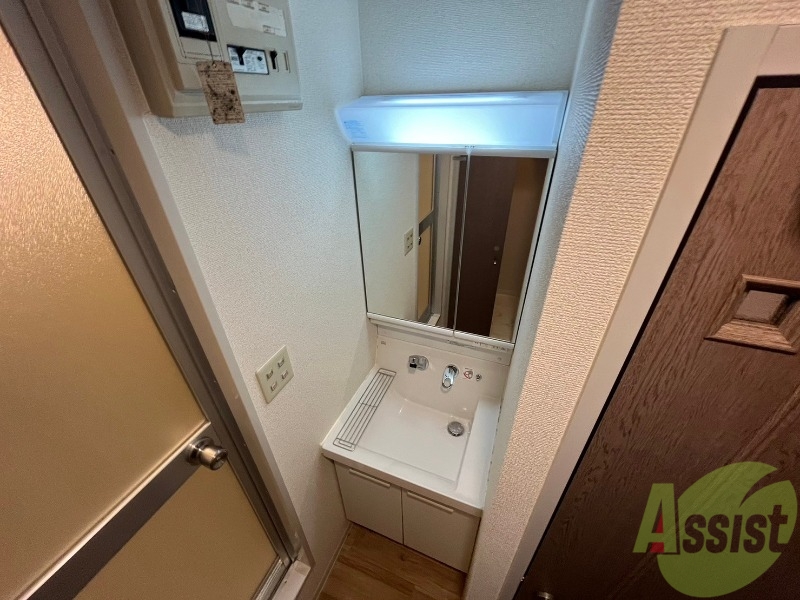 洗面設備　シャンプードレッサーで身支度もラクラクです！