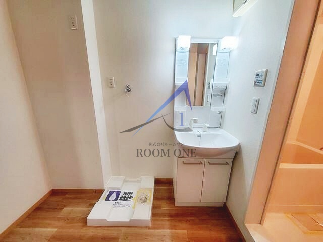 洗面設備　洗面台です。