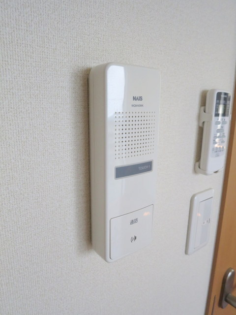 セキュリティ　インターホンです